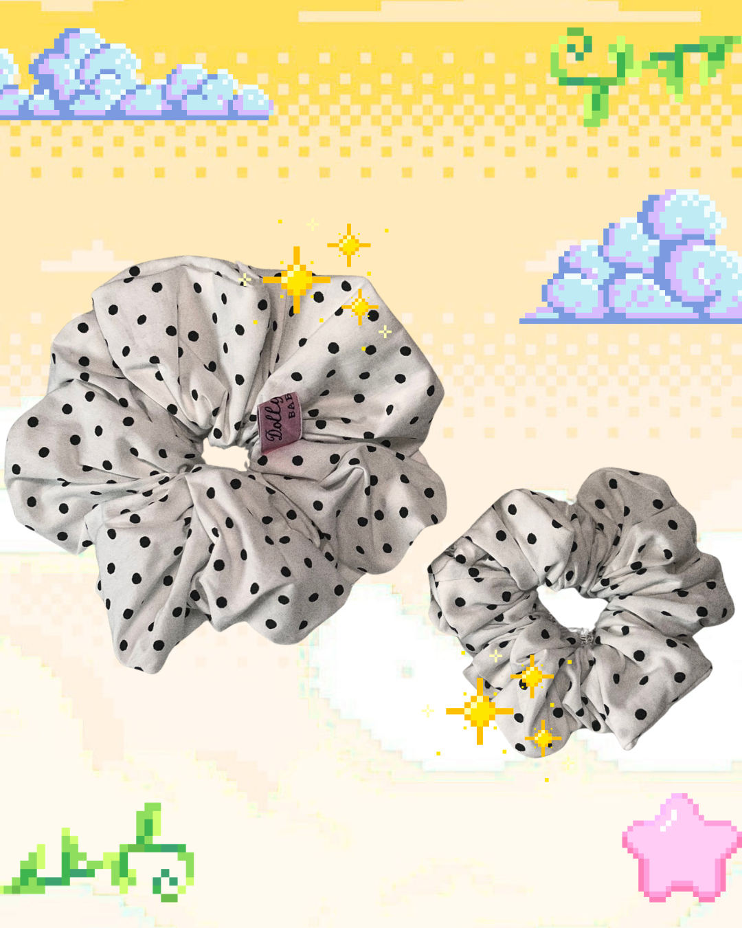 DUO SCRUNCHIES XXL & BASIQUES