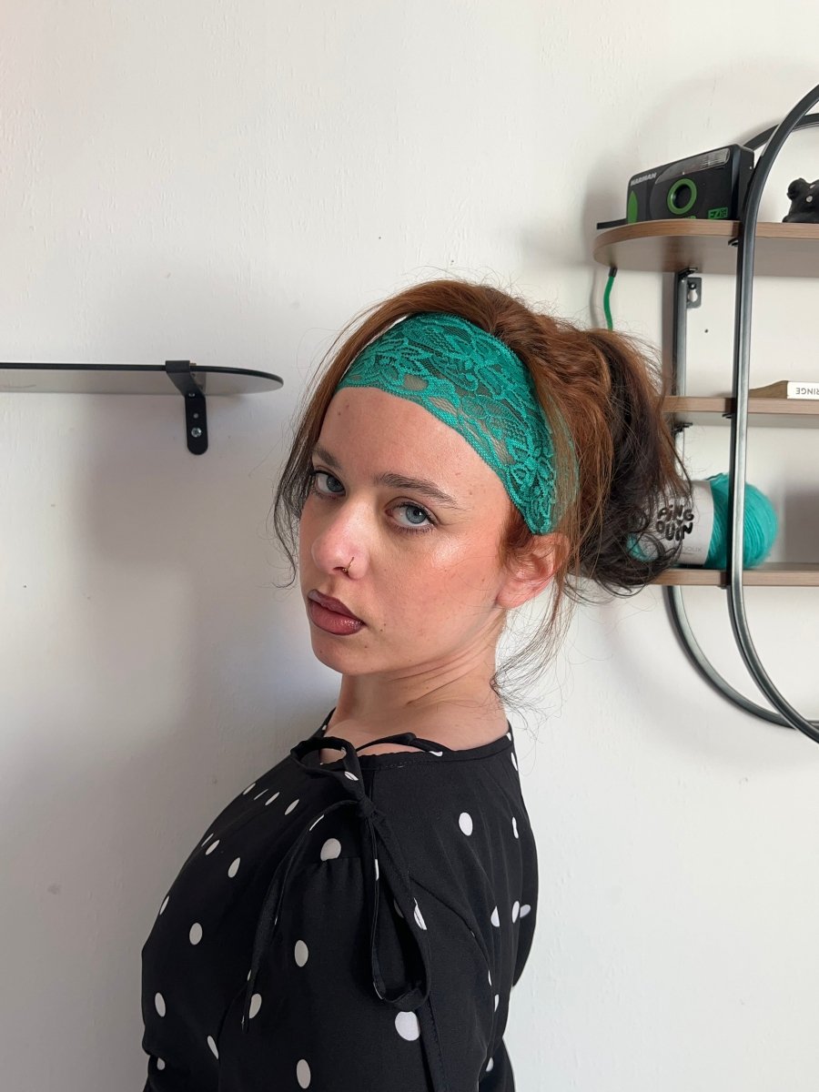 Bandeau Cheveux Femme en Dentelle Élégante - DollyK Baby