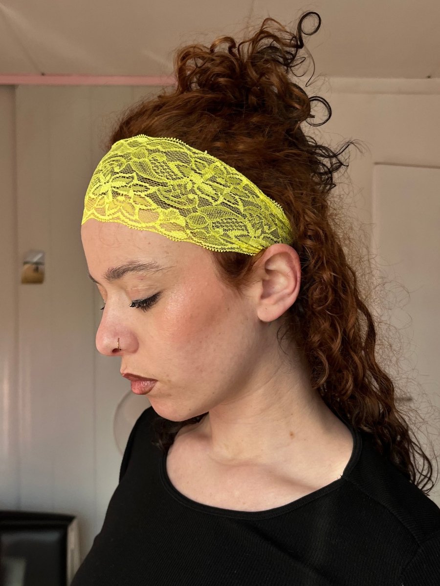 Bandeau Cheveux Femme en Dentelle Élégante - DollyK Baby